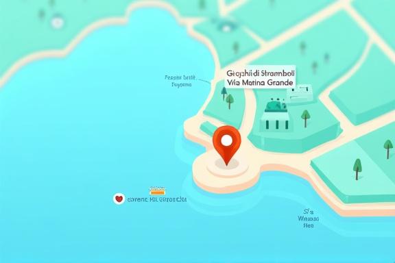 Mappa di Capri che mostra la posizione di Giochi di Stromboli in Via Marina Grande